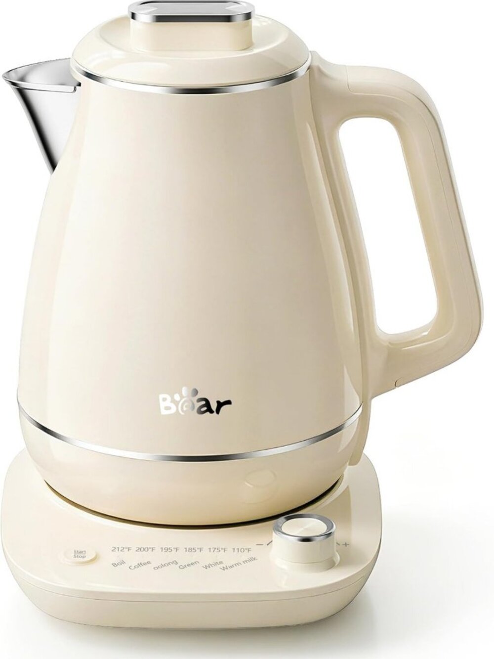 1.5L Stainless Steel Electric Kettle - Fast Boiling, Double Wall, Auto Shut-Off